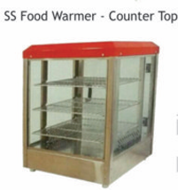 Ss Food Warmer   Counter Top